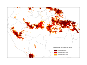 Seca compromete 690 mil km² de vegetação na região Norte, aponta Cemaden