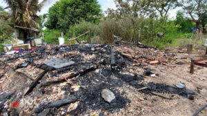 Incêndio consome casa inteira de família em Marabá