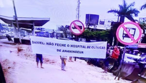 Caos na saúde de Ananindeua: calote, protesto na BR e CPI