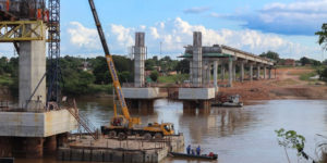 Obras: Nova ponte sobre o Rio Itacaiúnas ultrapassa 50% dos serviços concluídos