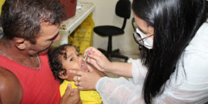 Neste sábado é dia de vacinar as crianças contra a Poliomielite no Dia D da Campanha Nacional