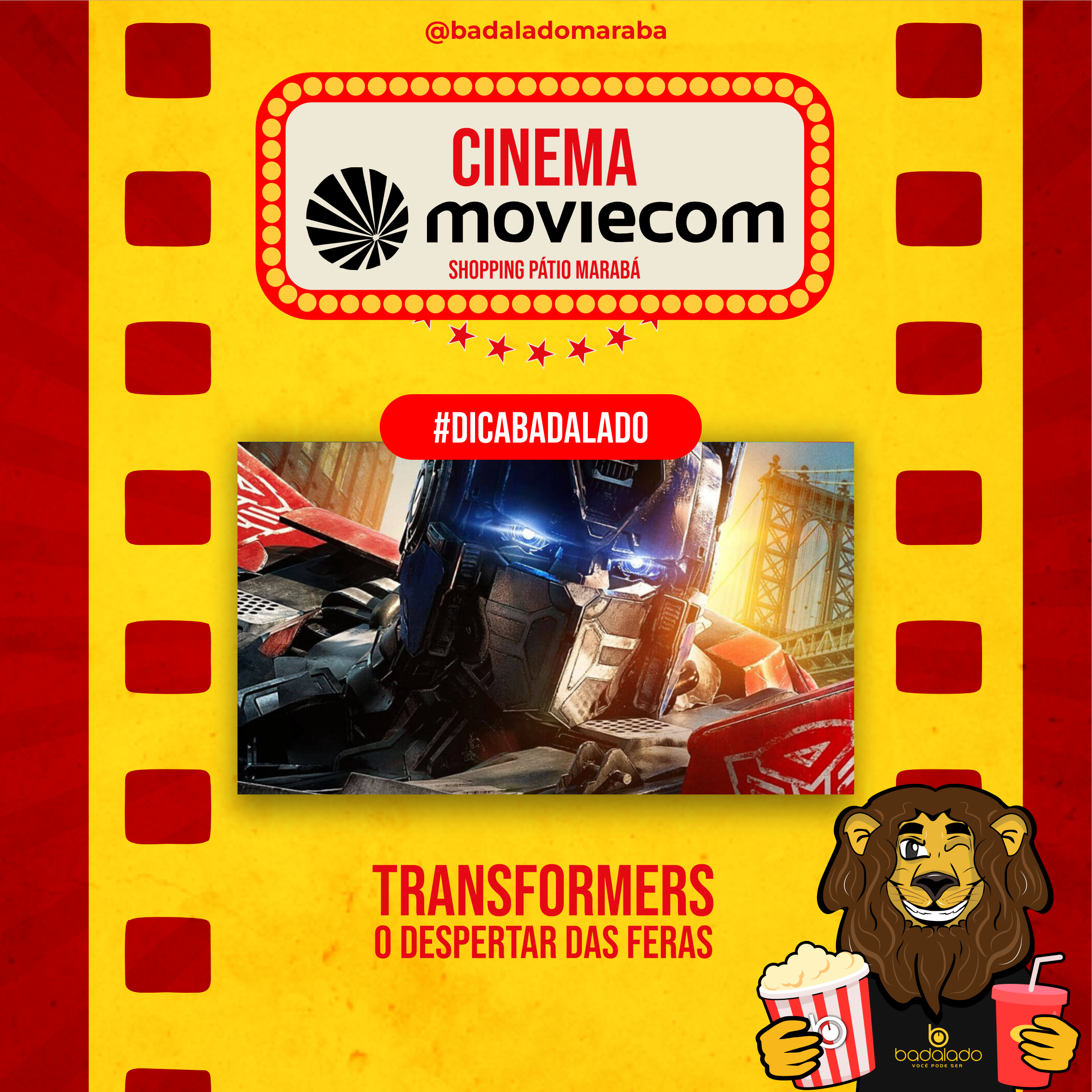 Transformers: O Despertar das Feras - Cinema