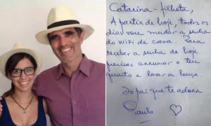 PAI CORTA WI-FI ATÉ QUE FILHA ARRUME O QUARTO E LAVE A LOUÇA E BILHETE VIRALIZA