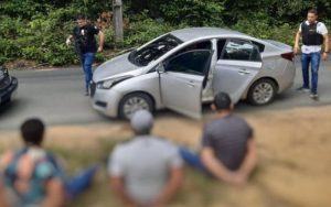 Trio é preso com barras de ouro avaliadas em R$ 250 mil