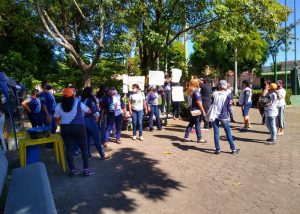 ACS de Marabá fazem manifestação reivindicando adicional de insalubridade