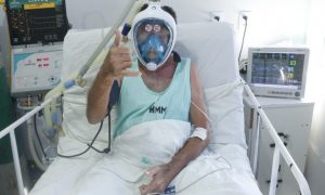 Covid-19: Máscaras especiais evitam uso de respiradores e aceleram recuperação de pacientes no HMM