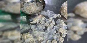 Fábrica ‘limpava’ camisinhas, reembalava e revendia