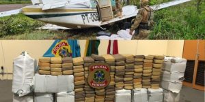 Polícia apreende mais de 400kg de maconha em avião em Ipixuna do Pará