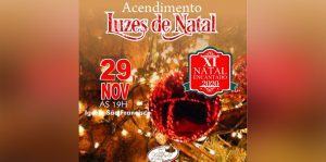 Natal Encantado: Luzes serão acendidas neste domingo