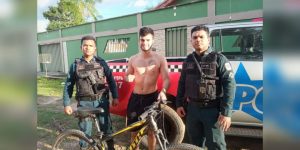 Jovem recupera bike com ajuda da polícia em Marabá