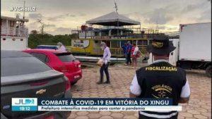 Vitória do Xingu adota medidas mais rígidas para combater a Covid-19