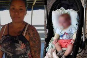 Mãe mata, esquarteja e enterra bebê de 4 meses no quintal de casa