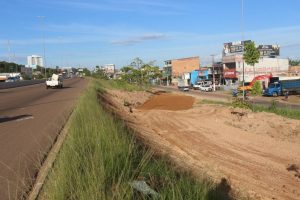 Nova rampa de acesso à marginal da Transamazônica está sendo construída