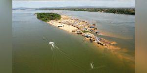 Xinguara libera praias e acampamentos para veranistas no Rio Araguaia
