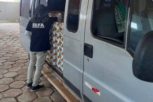 Mais de 14 mil latas de cerveja e máquina agrícola são apreendidas pela Sefa