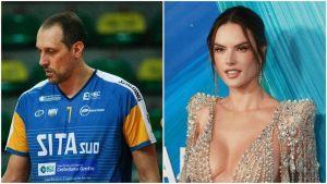 Jogador de vôlei italiano que caiu em golpe por acreditar namorar a modelo brasileira Alessandra Ambrosio perde 700 mil euros