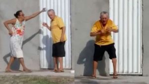 Video: homem se nega a pagar dívida e mulher ateia fogo como ‘resposta’