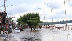 Rio Tocantins supera marca de 12 metros nesta quarta em Marabá