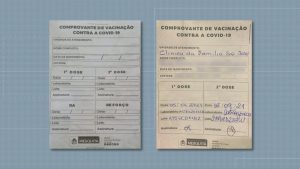 Certificados falsos de vacinação são vendidos nas ruas do Rio por até R$ 200;