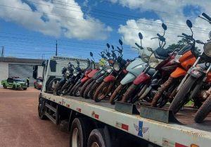 Mais de 150 motocicletas irregulares são apreendidas durante Operação Duas Rodas