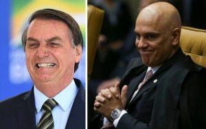 Mensagem de Bolsonaro é apagada e Moraes libera Telegram
