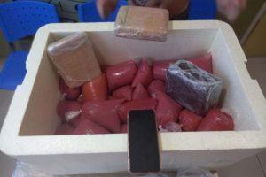 Homem é preso com droga escondida dentro de isopor, em Belém