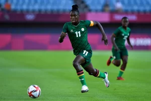 Barbra Banda está fora da Copa Africana por não passar em “exame de gênero”, diz dirigente de Zâmbia
