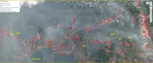 Em 4 dias, queimadas no Pará superam setembro de 2021 e fumaça cobre trechos do estado