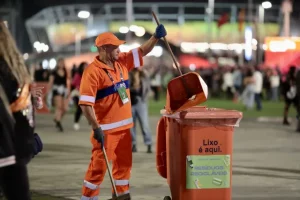 Comlurb recolheu quase 380 toneladas de resíduos nos sete dias do Rock in Rio