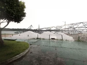 Energia é restabelecida em Moju e Tailândia após temporal derrubar torre de transmissão no Pará