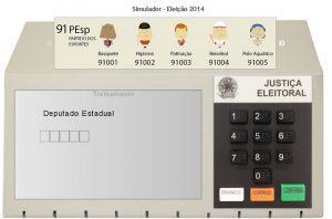 Eleitores podem simular votação em página do TSE