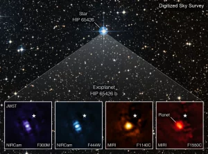 James Webb: supertelescópio divulga sua primeira imagem de um planeta fora do Sistema Solar